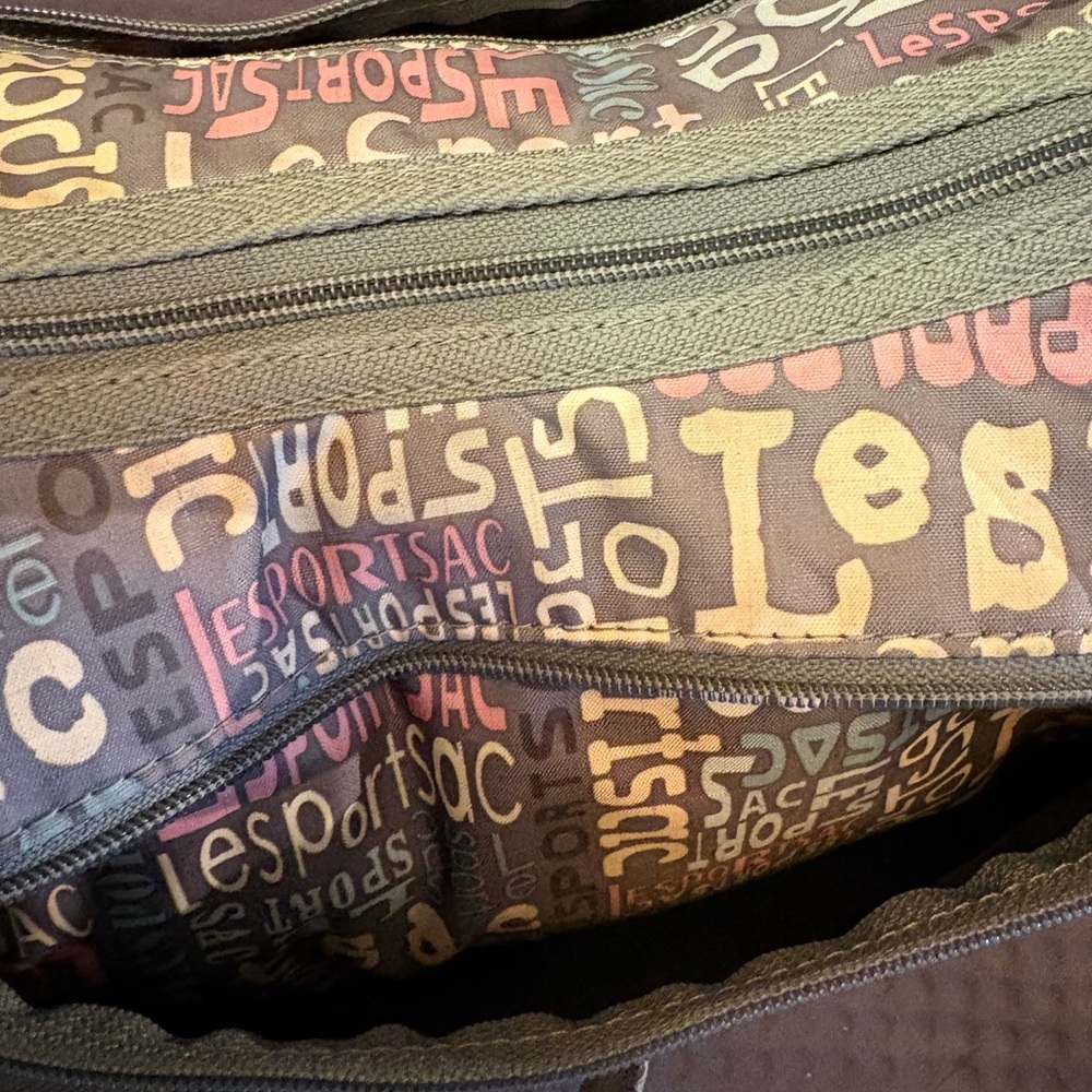 LeSportsac Pastel Graphic Text Crossbody Bag - Picture 10 of 16